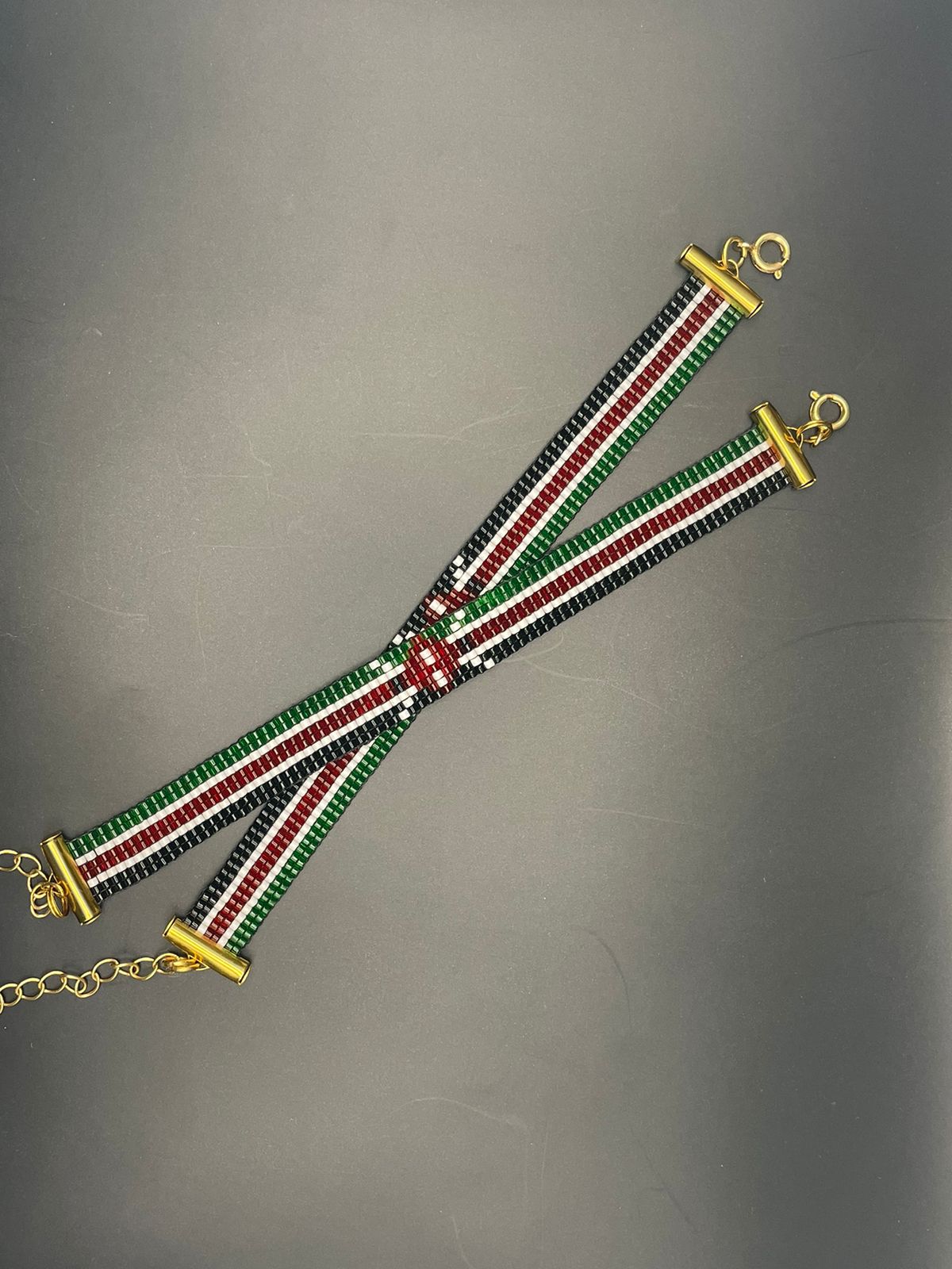 Bracelet Kenyan flag