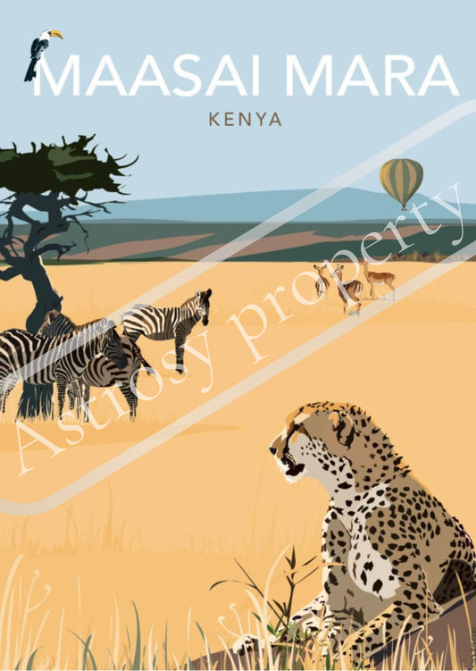 Poster Maasai Mara