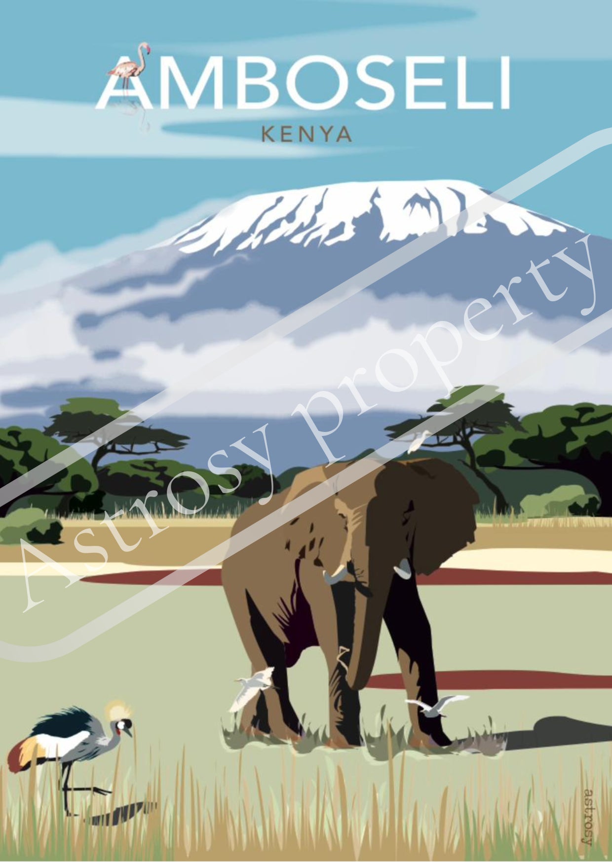 Poster Amboseli