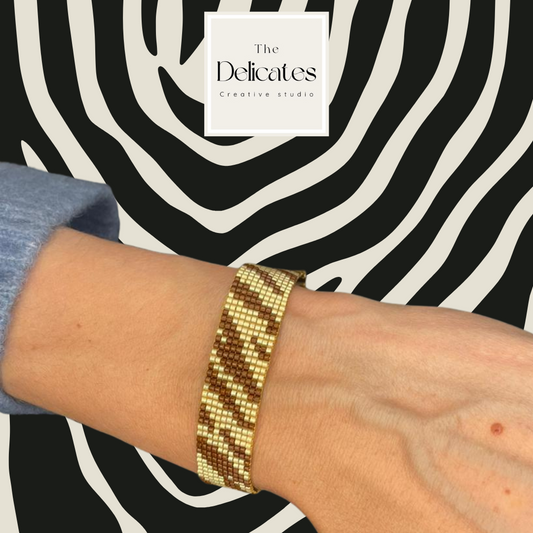 Soft Zebra Glow Bracelet