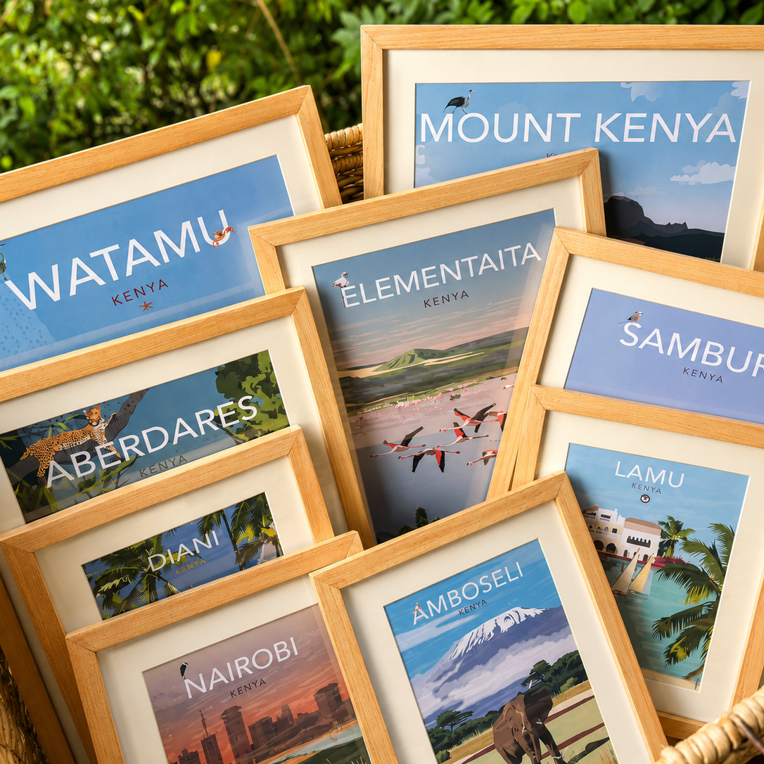Framed posters by Upya Collection