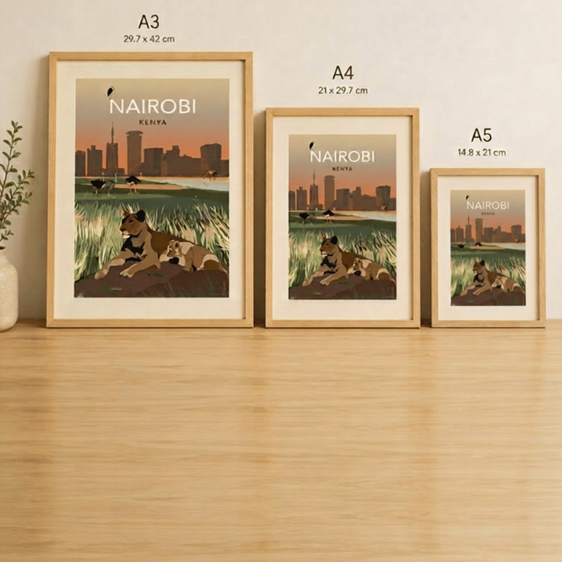 Framed posters